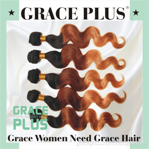 Cheap Human Hair Extension Wavy Hair Grace hair 6A Unprocessed Peruvian Virgin Hair Weaves Peruvian Body Wave
